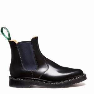 Botas Dealer Solovair Gaucho Mujer Azul Marino | S0-900-BK-NV-G-055