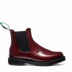 Botas Dealer Solovair Hi-Shine Mujer Rojas | S0-900-OX-G-030
