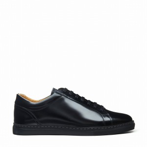 Zapatillas Solovair Hi-Shine 070 Mujer Negras | S7-070-BK-HS-G-030