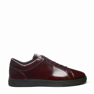 Zapatillas Solovair Rub-off Vegan 070 Mujer Rojas | VS7-070-CR-RO-VEG-G-060