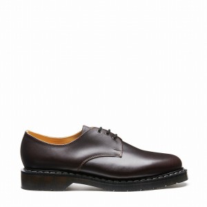 Zapatos Gibson Solovair Greasy Hombre Marrones | S3-995-BNG-G-035
