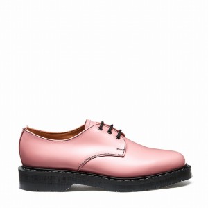 Zapatos Gibson Solovair Hi-Shine Hombre Rosas | S3-995-PK-BL-G-040