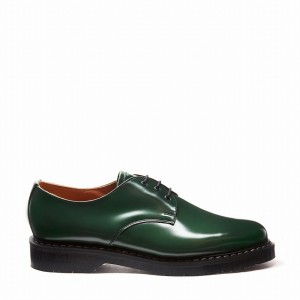 Zapatos Gibson Solovair Hi-Shine Hombre Verde | S3-995-GN-G-030