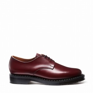Zapatos Gibson Solovair Hi-Shine Mujer Rojas | S3-995-OX-G-030