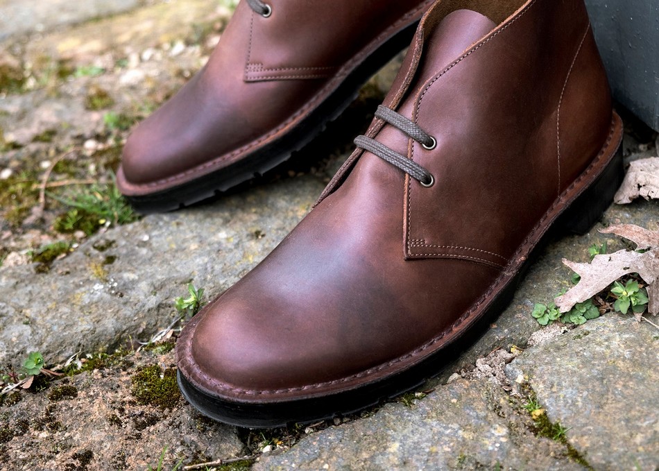 Botas Chukka Solovair Gaucho Crazy Horse Hombre Marrones | 103-339-060