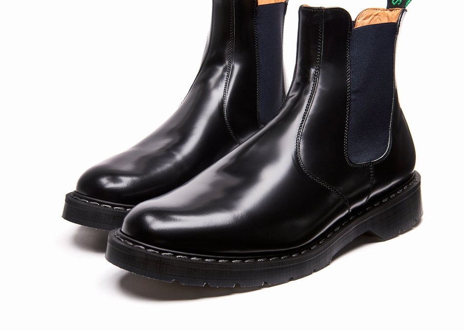 Botas Dealer Solovair Gaucho Mujer Azul Marino | S0-900-BK-NV-G-055