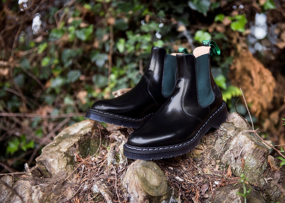 Botas Dealer Solovair Greasy Mujer Negras | S0-900-BK-GN-G-030