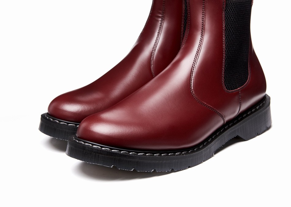 Botas Dealer Solovair Hi-Shine Mujer Rojas | S0-900-OX-G-030