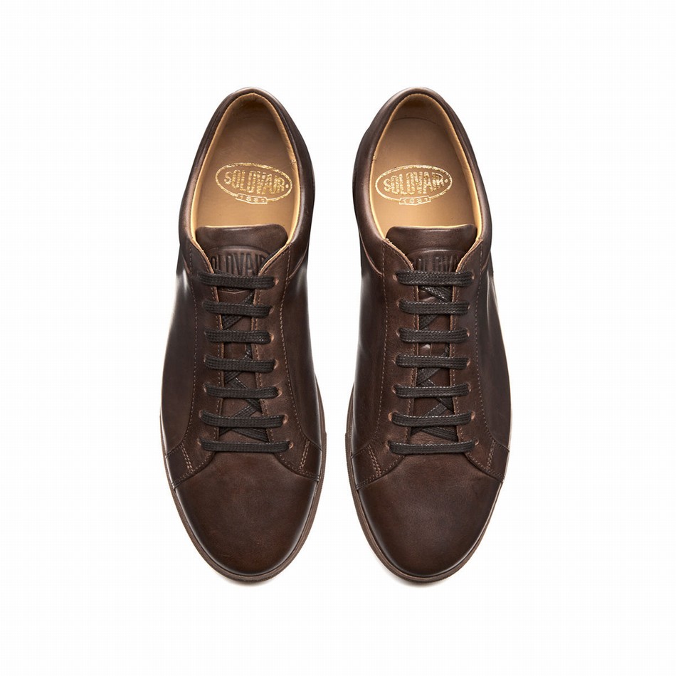 Zapatillas Solovair Gaucho Crazy Horse 070 Mujer Marrones | S7-070-CH-B-030