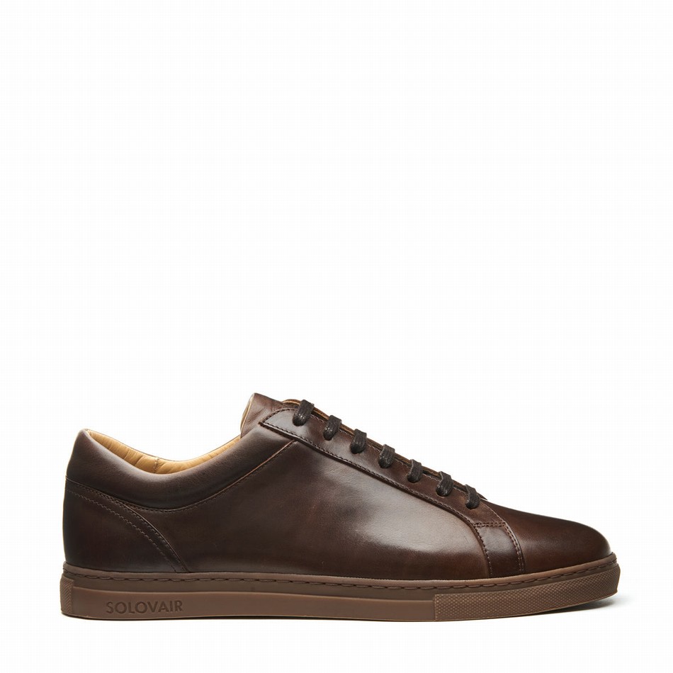 Zapatillas Solovair Gaucho Crazy Horse 070 Mujer Marrones | S7-070-CH-B-030