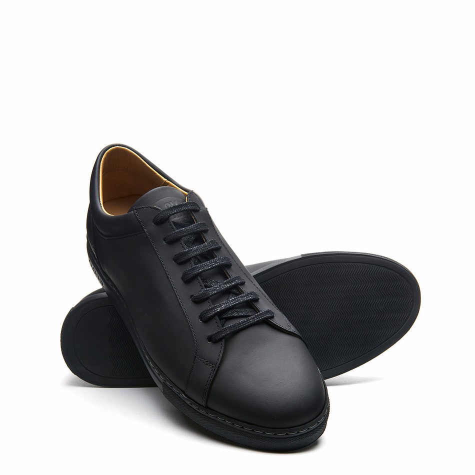 Zapatillas Solovair Greasy 070 Mujer Negras | S7-070-BG-G-030