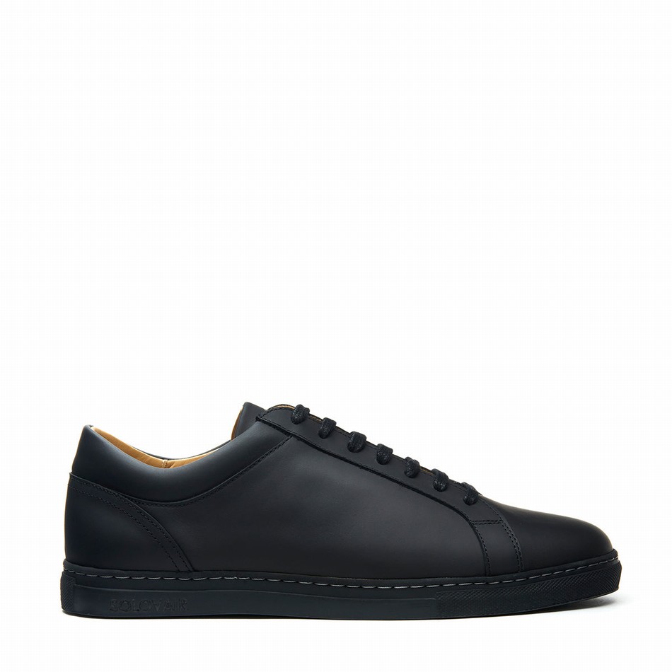 Zapatillas Solovair Greasy 070 Mujer Negras | S7-070-BG-G-030