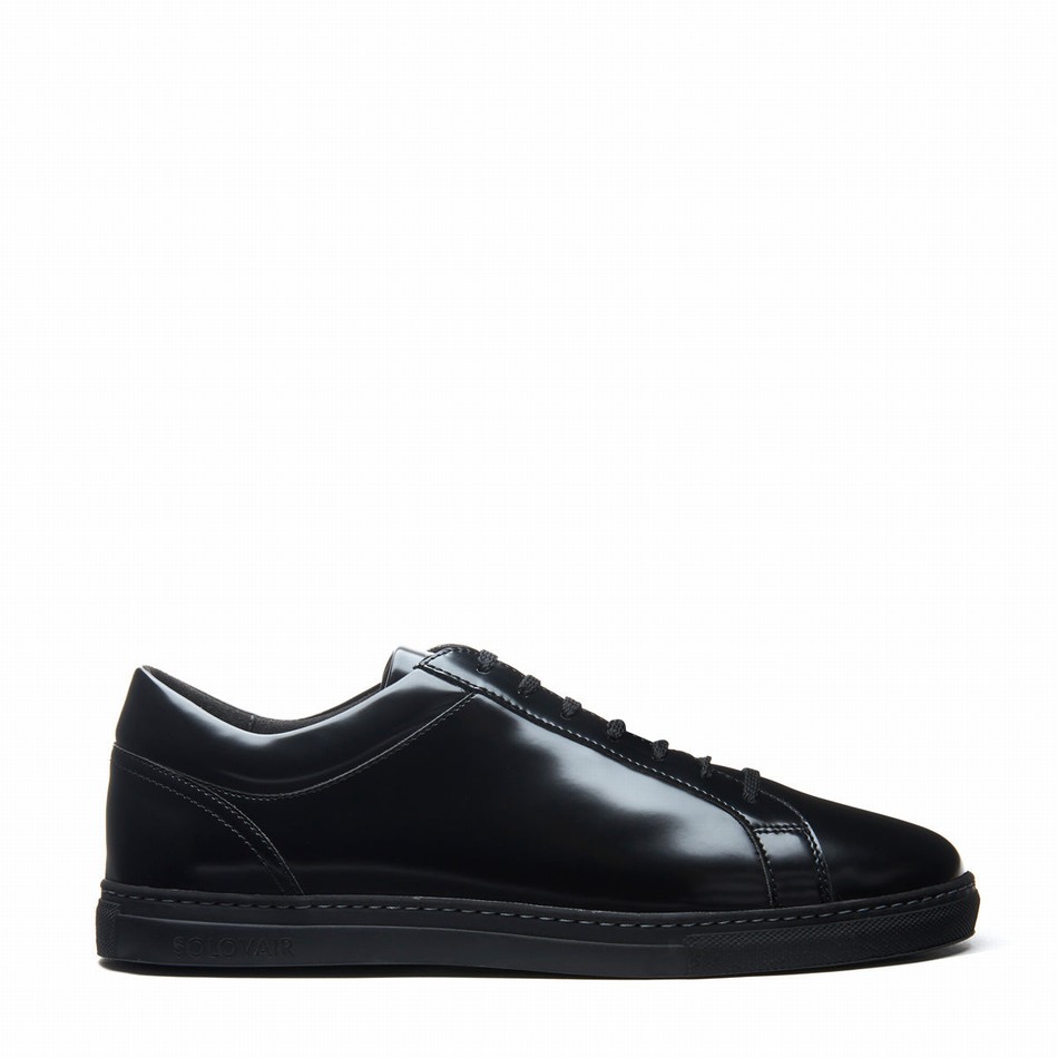 Zapatillas Solovair Vegan 070 Hombre Negras | VS7-070-BK-VEG-G-030
