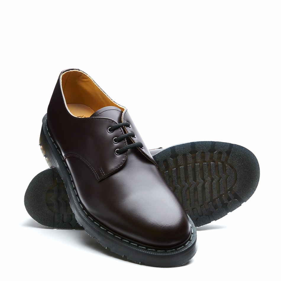 Zapatos Gibson Solovair Cordovan Hombre Burdeos | S3-995-COR-G-030