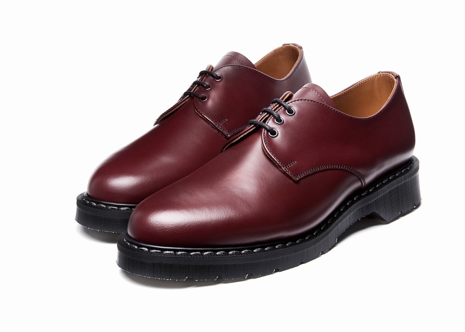 Zapatos Gibson Solovair Hi-Shine Mujer Rojas | S3-995-OX-G-030